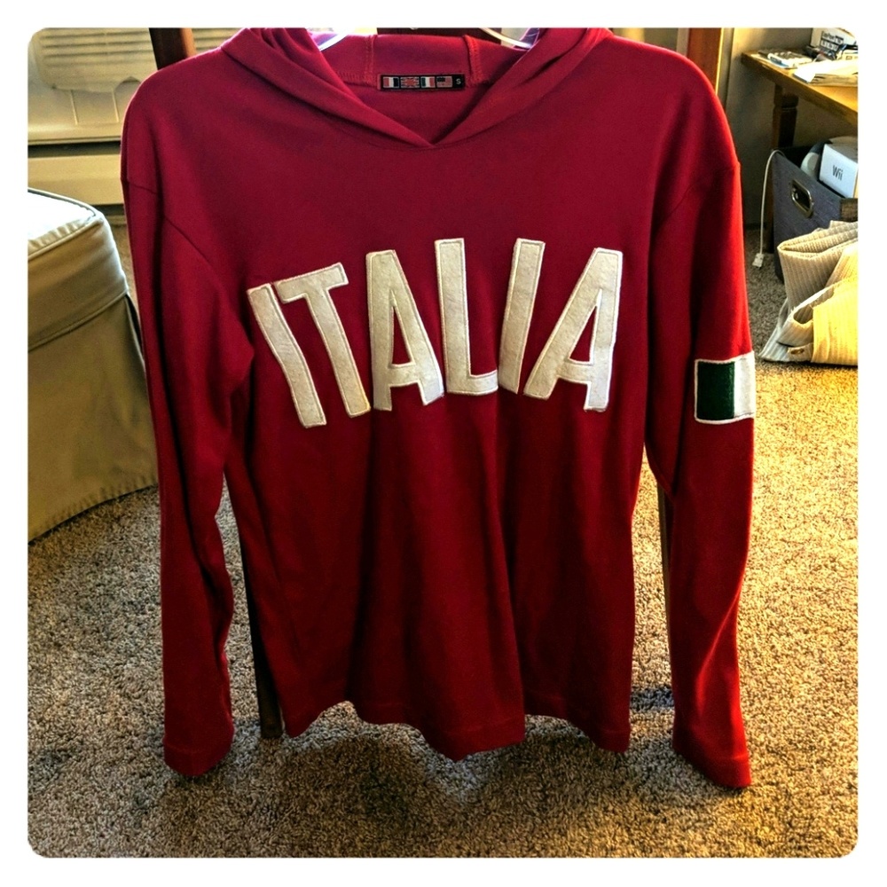LAST CHANCE ITALIA hoodie size S